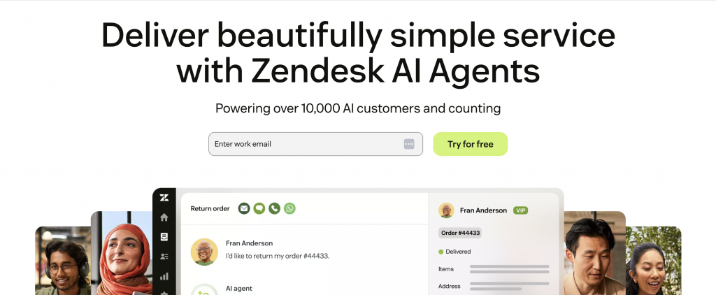 Zendesk for CXA